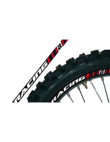 Adhesivo de llanta Red Blackbird Racing 5081/60