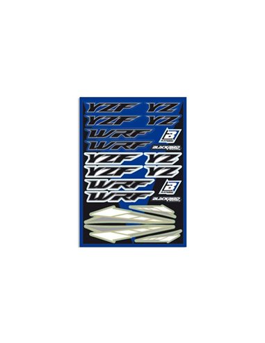 Decal Logo Kit Yam Blackbird Racing 5242