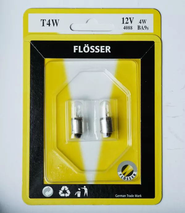 Bombilla de recambio 12V/4W FLOSSER 4088