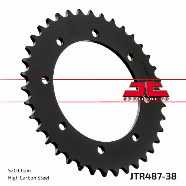 Corona de acero JT SPROCKETS JTR487.38