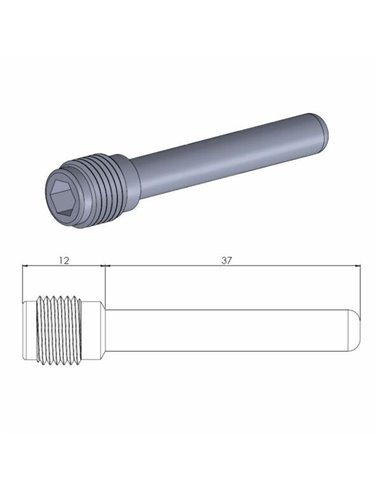 Pines de pastilla de freno MOTO-MASTER 213031