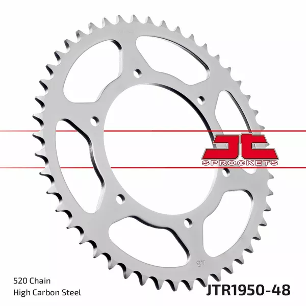 Corona de acero JT SPROCKETS JTR1950.48