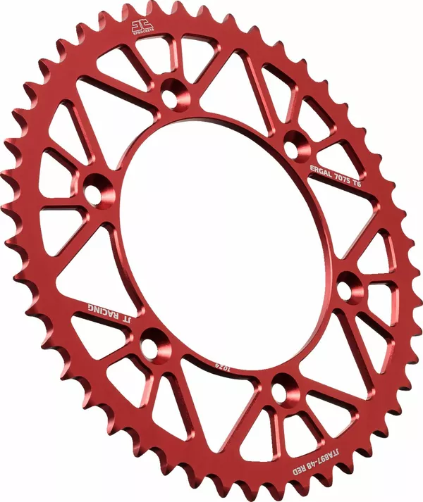 Coronas de aluminio JT SPROCKETS JTA897.48RED