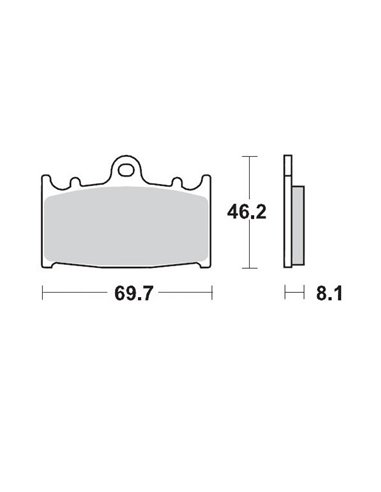 Pastillas de freno sinterizadas offroad Racing GP PRO MOTO-MASTER 099912