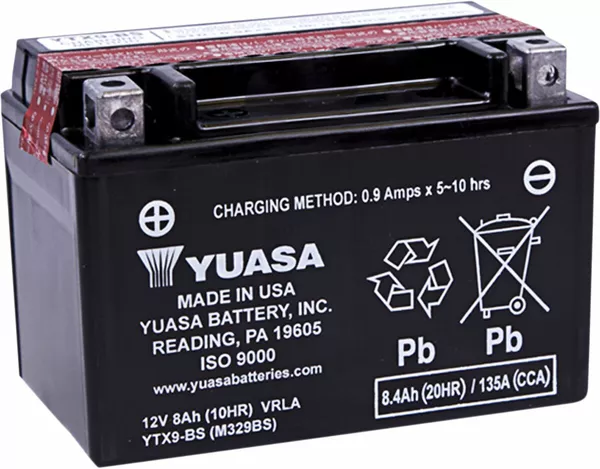 Baterías sin mantenimiento AGM YUASA YTX9-BS(CP)