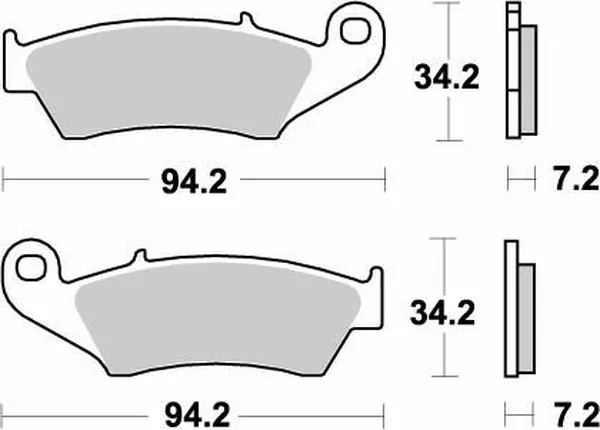 Pastillas de freno Nitro MOTO-MASTER 093421