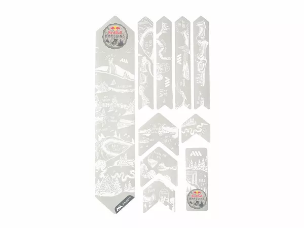 Protección extra para cuadro con gráficos Red Bull® Hardline ALL MOUNTAIN STYLE AMSFGRBHW