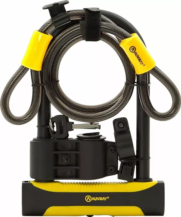 Candado en «U» U-Roc + Cable AUVRAY URC180245AUV