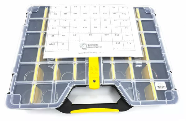 Caja con rodamientos de dirección BLACK BEARING BX-HBPRO