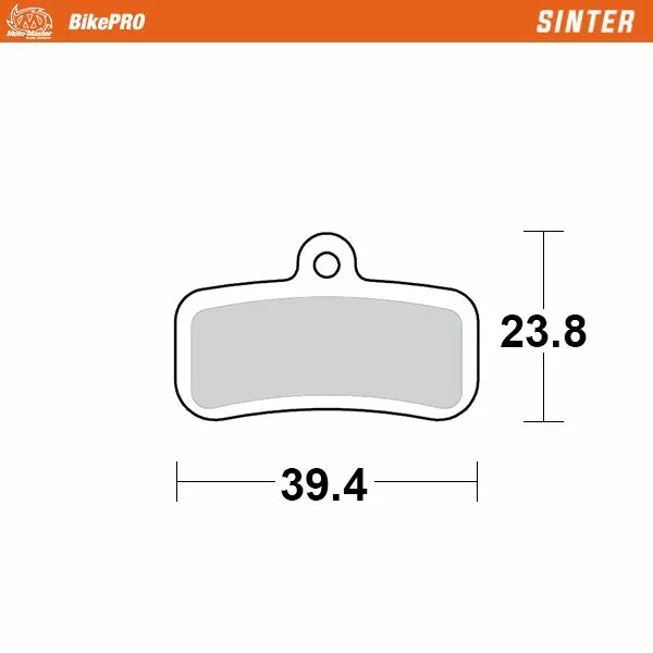 Pastilla de freno sinterizada MOTO-MASTER 730354