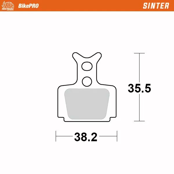 Pastilla de freno sinterizada MOTO-MASTER 730754