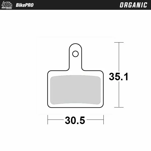 Pastilla de freno orgánica MOTO-MASTER 730241