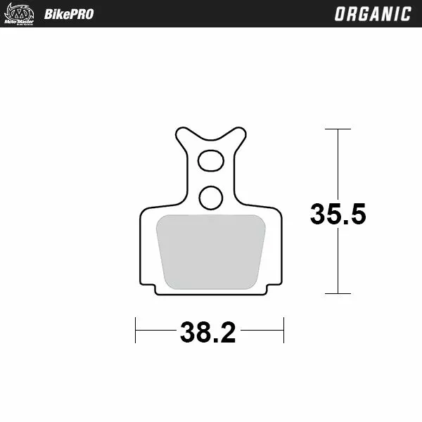 Pastilla de freno orgánica MOTO-MASTER 730741