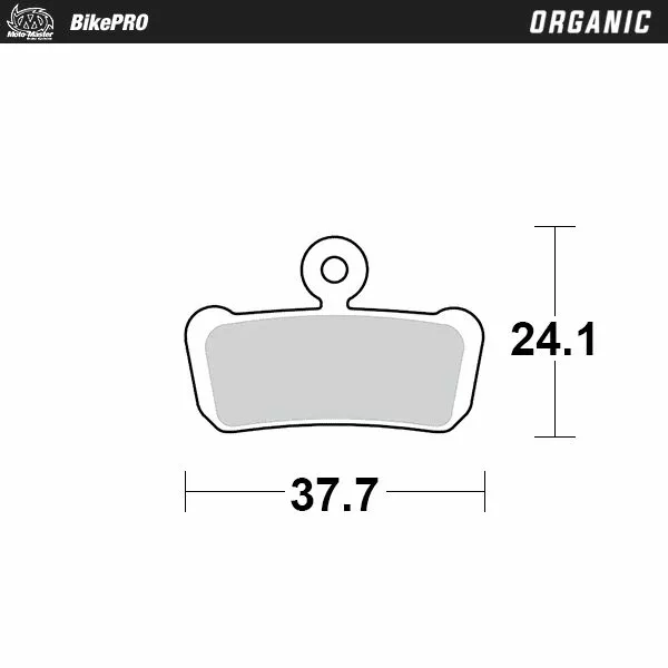 Pastilla de freno orgánica MOTO-MASTER 730841