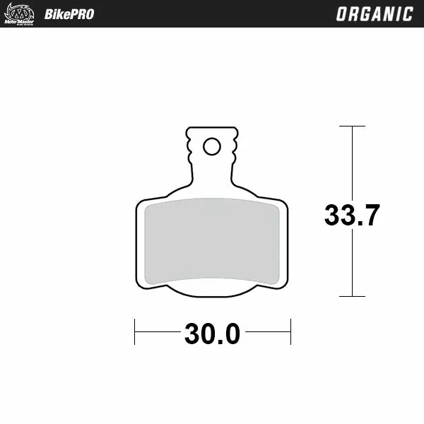 Pastilla de freno orgánica MOTO-MASTER 730941