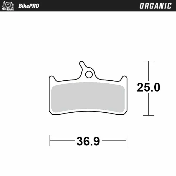 Pastilla de freno orgánica MOTO-MASTER 732641