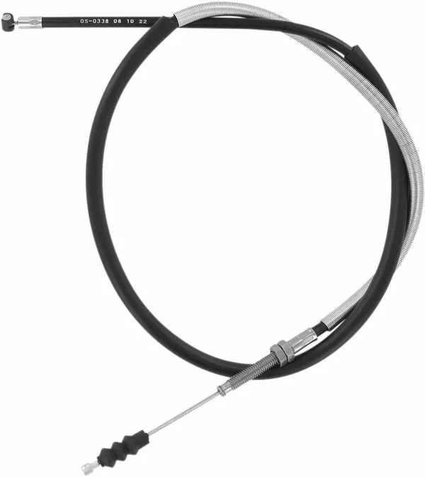 Cable de embrague de vinilo negro MOTION PRO 05-0338