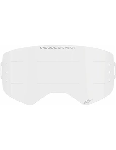 Lente para gafas de protección Supertech Wide Vision Roll-Off ALPINESTARS GOGGLES 9100625-016