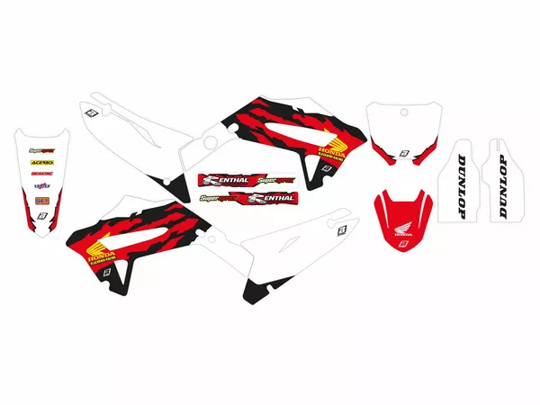 Kit de gráficos Retro BLACKBIRD RACING 2148AA/01