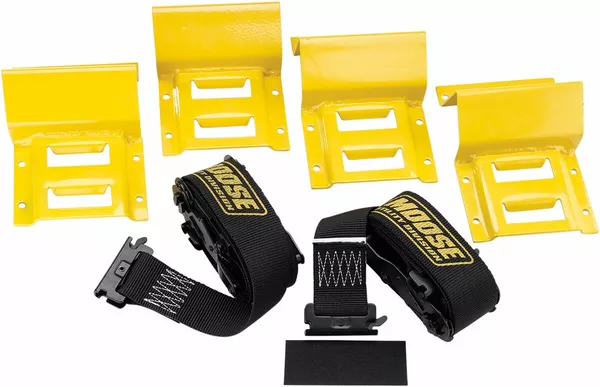 Wheel Chock and Tie-Down Strap Kit MOOSE UTILITY 09160