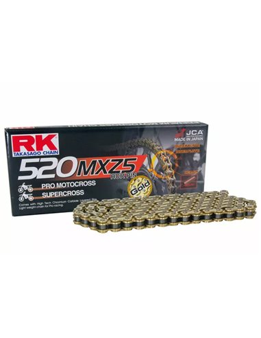 Cadena de transmisión 520 MXZ5 RK GB520MXZ5-112CL