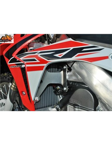 Protectores de radiador aluminio rojo AXP Honda AX1336 AX1336