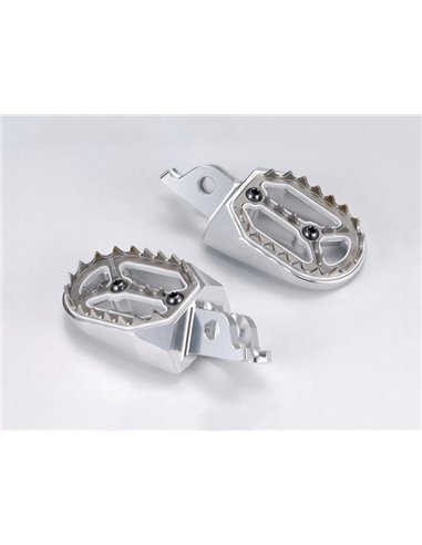 Estriberas BIHR Evolution Silver Kawasaki KX250F/450F L13AS-201S