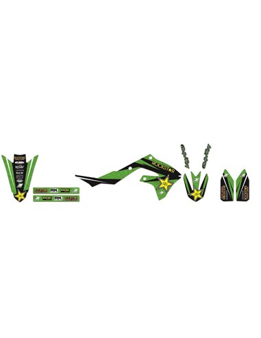 Kit adhesivos Blackbird Rockstar Energy KX450 19 2425L