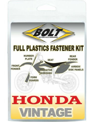 Kit Tornillería de Plásticos BOLT Honda CR125R HON-9297104