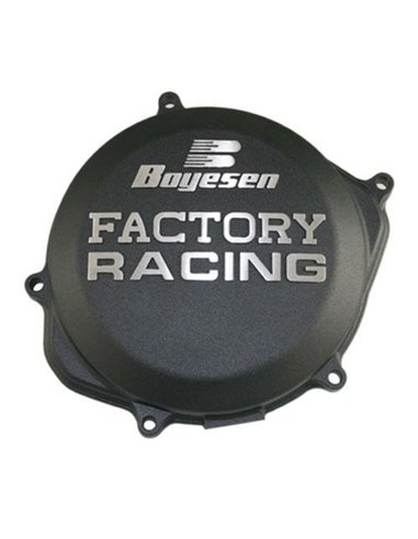 Tapa de embrague BOYESEN Factory Racing Negra KTM / Husqvarna CC-42CB