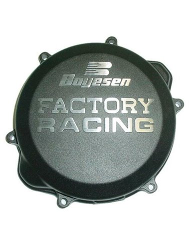 Tapa de embrague BOYESEN Factory Racing Negra Honda CRF450X CC-06XB