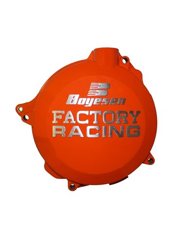 Tapa de embrague BOYESEN Factory Racing Naranja KTM / Husqvarna CC-45AO