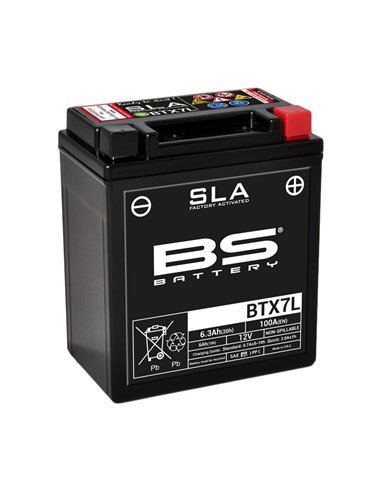 Batería BS BATTERY SLA BTX7L (FA) 300673