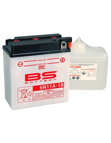 Batería BS BATTERY 6N11A-1B 310501