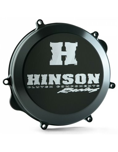 Tapa de embrague HINSON, aluminio, negro, Kawasaki KX450 C563