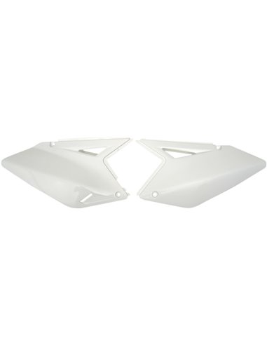 Rear side covers UFO-Plast Suzuki white SU04902-041