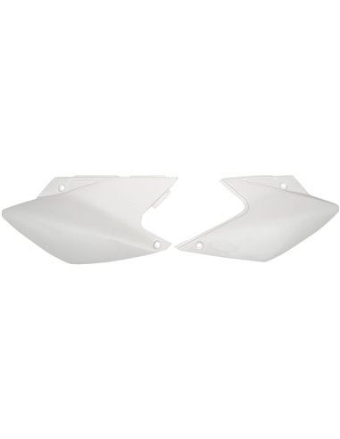 Tampas laterais traseiras UFO-Plast Kawasaki branco KA03790-047