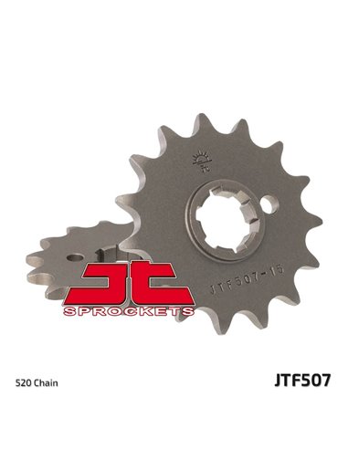 Piñón JT SPROCKETS acero estándar 507 - Paso 520 JTF507.14