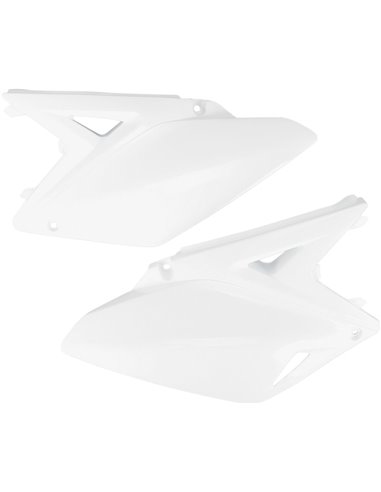 Rear side covers UFO-Plast Suzuki white SU04929-041