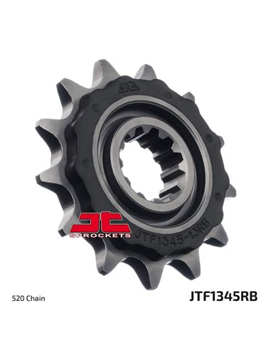 Piñón con goma anti-ruido JT SPROCKETS acero 1345 - 525 JTF1345.13RB