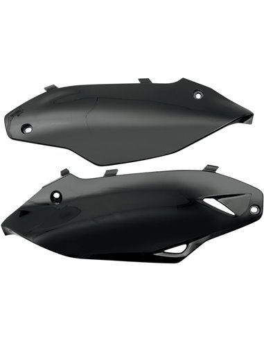 Tampas laterais traseiras UFO-Plast Kawasaki preto KA04720-001