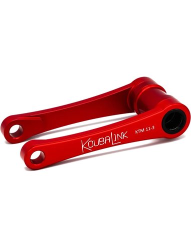 Kit de bajada KOUBALINK (25.4 mm) rojo - Gas Gas / Husqvarna / KTM KTM11-3-R