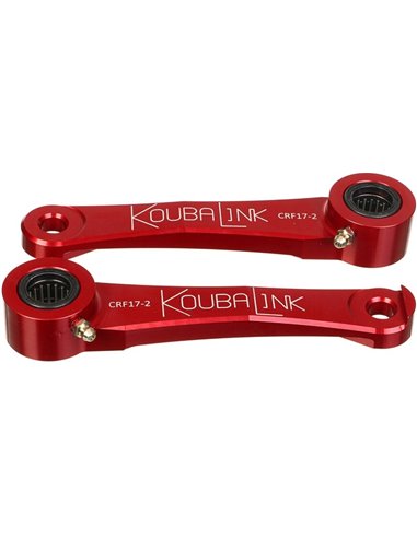 Kit de bajada KOUBALINK (31.8 - 38.1 mm) rojo - Honda CRF17-2