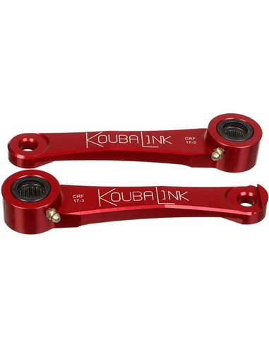 Kit de bajada KOUBALINK (57.2 - 63.5 mm) rojo - Honda CRF17-3