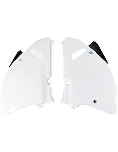 Rear side covers UFO-Plast Suzuki white SU02946-041