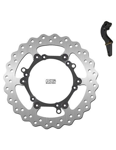 Kit disco de freno sobredimensionado NG BRAKES ondulado flotante 1254XK16