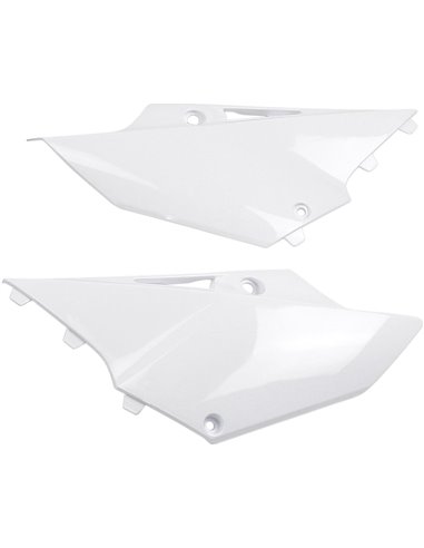 O lado traseiro do UFO-Plast cobre Yamaha branco YA04842-046