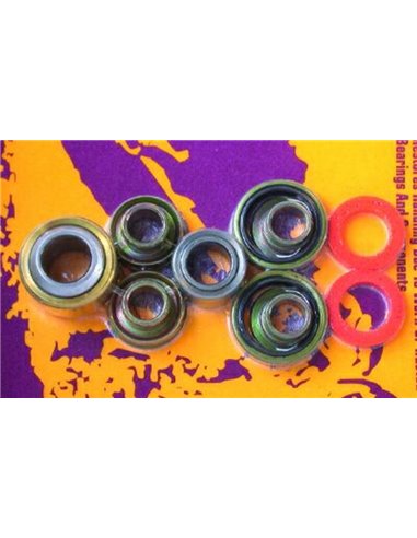 Kit de Cojinetes de Amtortiguador PIVOT WORKS KTM SX,MXC,EXC125 / 200 / 250 / 300 / 380 1999-01 PWSHK-T02-521