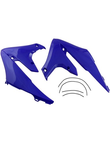 Radiator side covers UFO-Plast Yamaha blue YA04858-089