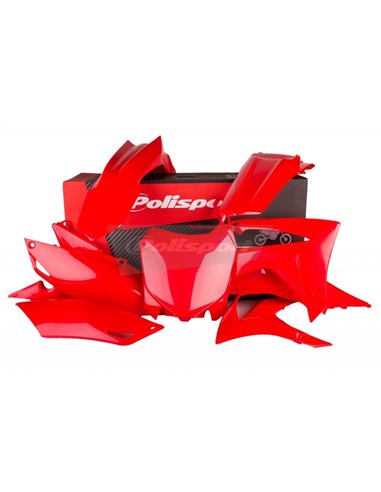 Kit plástica POLISPORT Honda rojo 90628